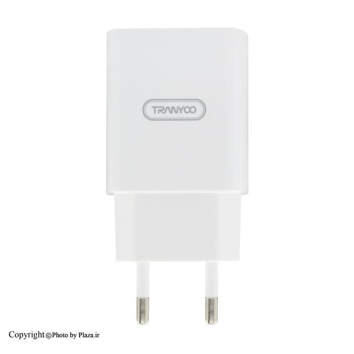 شارژر دیواری ترانیو مدل V80 همراه با کابل MicroUSB